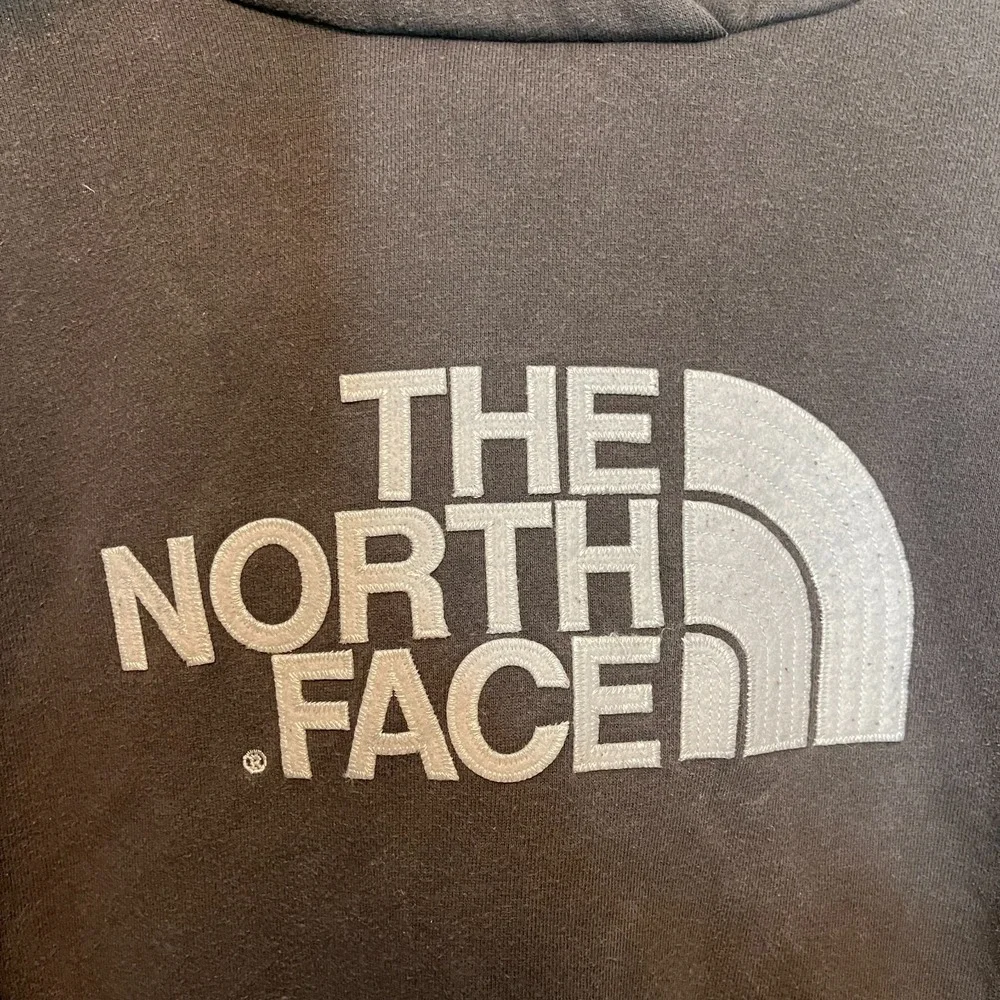 North Face Men Classic Logo Half Dome Pullover Hoodie Heavy Sweatshirt L Gray